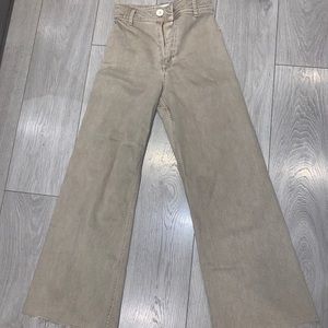 Zara mariner straight jeans